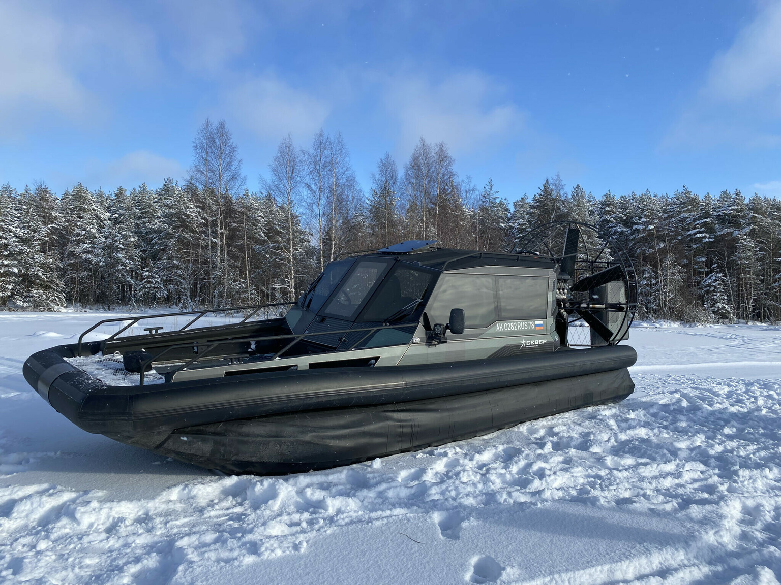 Иллюстрация «Север 650К»: как вездеход-амфибия меняет правила игры