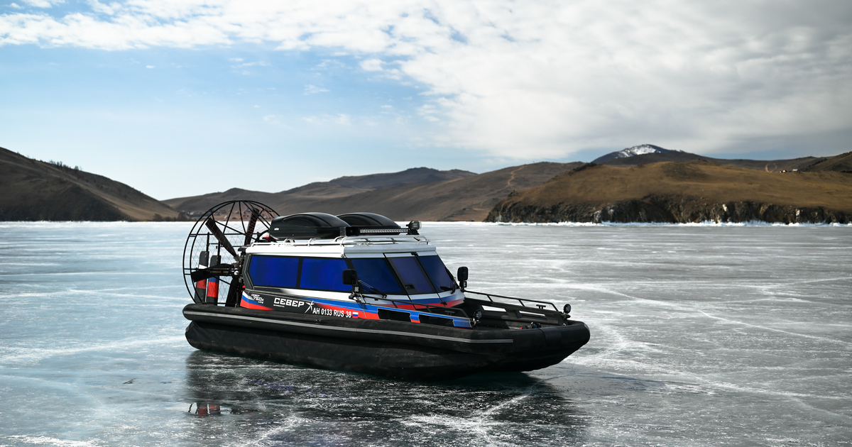 Иллюстрация На Байкале провели тест-драйв скоростной аэролодки